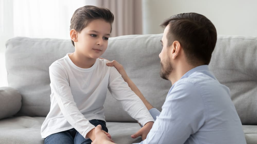 dad talking to son about porn